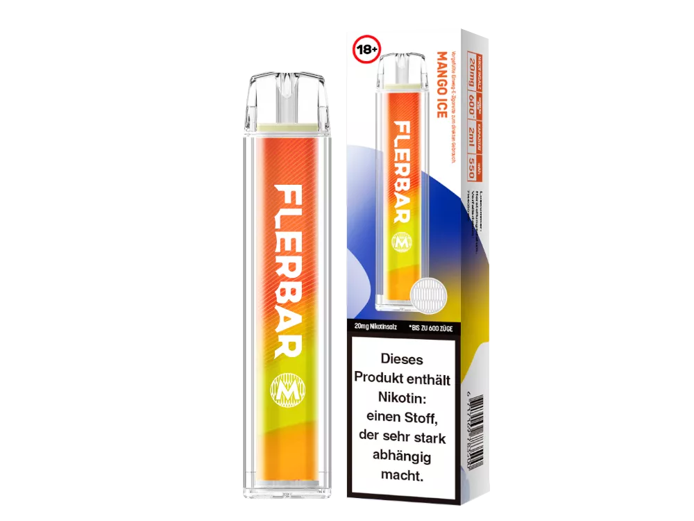 Flerbar M Einweg E-Zigarette 20mg/ml Mango Ice