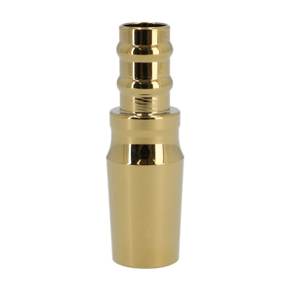 Schlauchanschluss Edelstahl Shiny Gold 18/8
