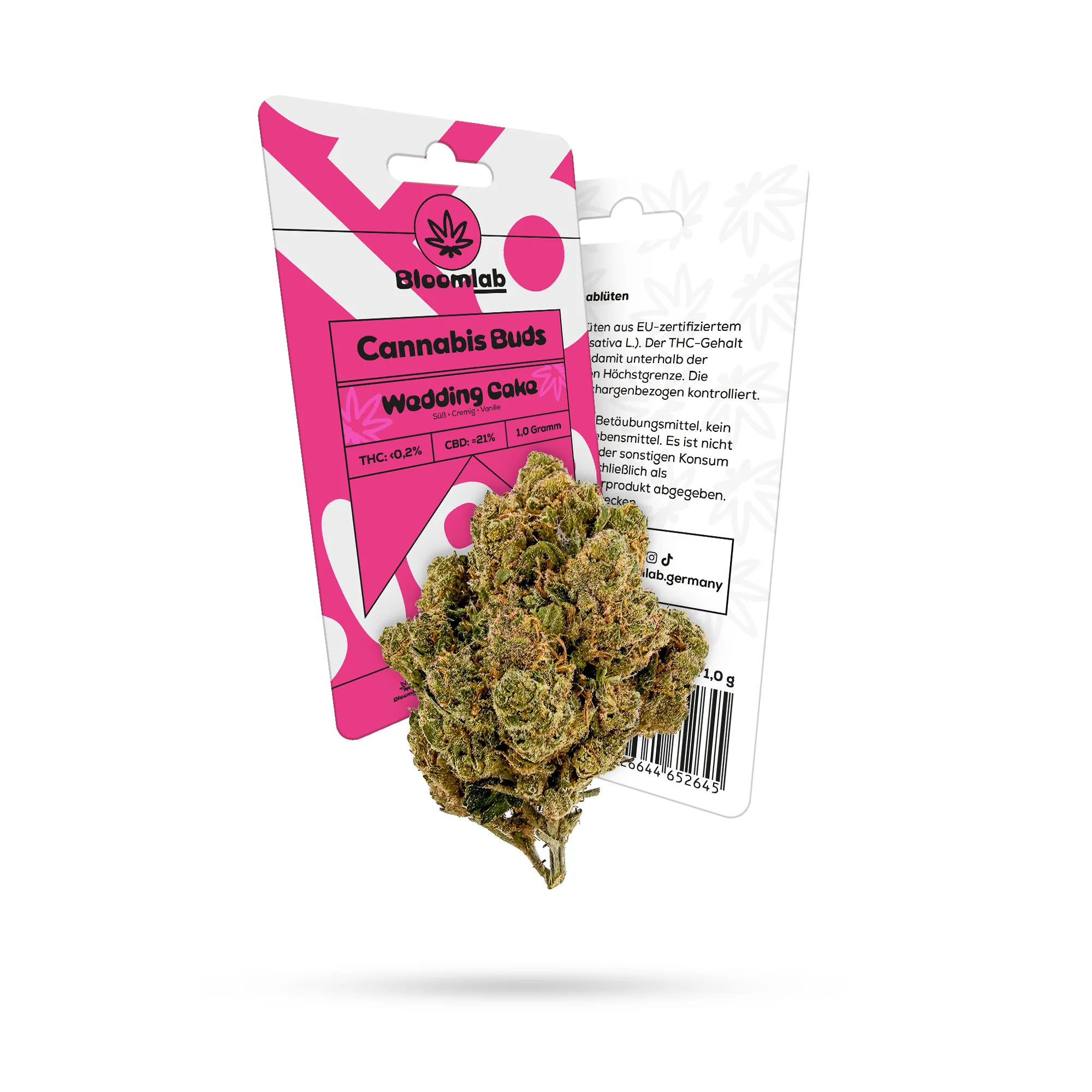 Bloomlab CBD Blüte Wedding Cake