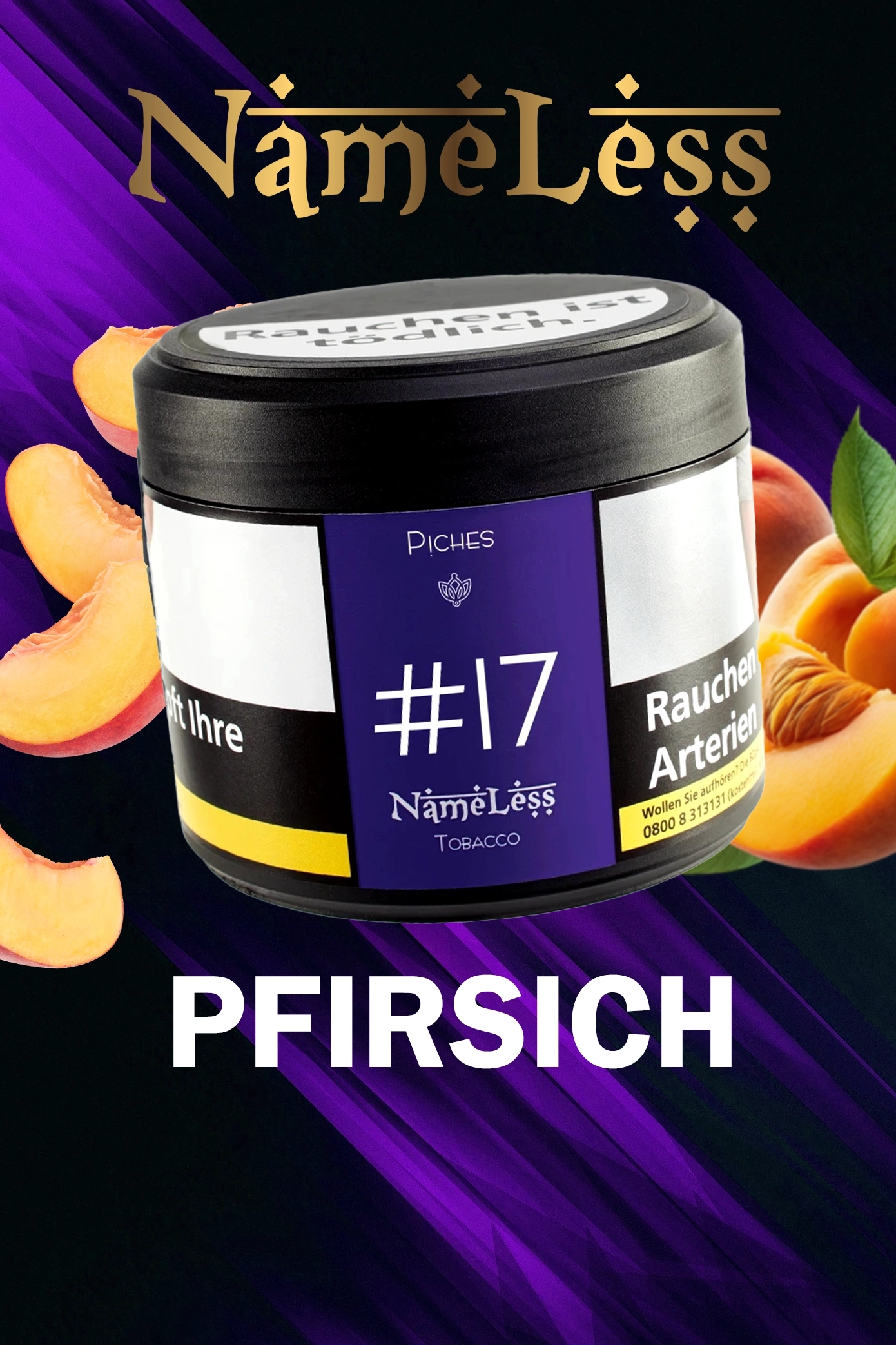 Nameless Tabak P!ches 200g