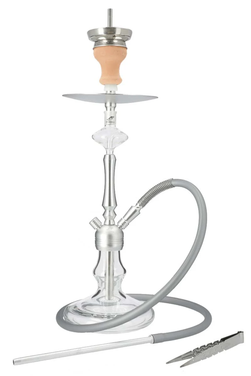 Smokezilla Shisha Baragon Alu Silber
