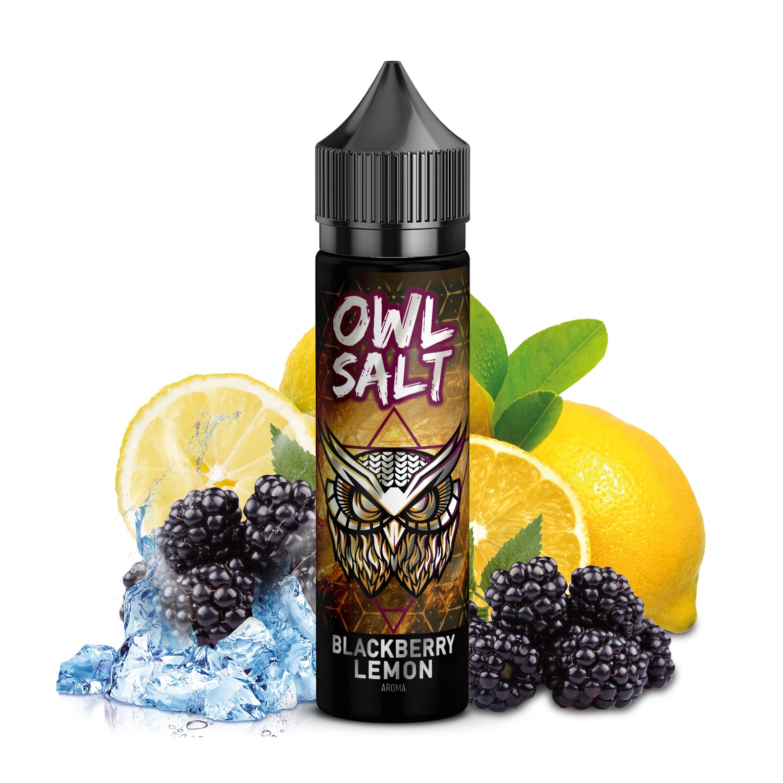 Owl Salt Aroma Blackberry Lemon 10ml (Longfill)