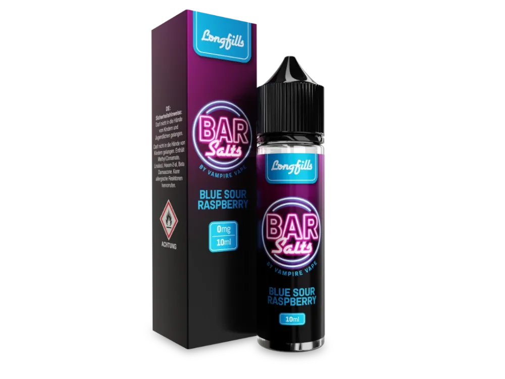 Bar Salts Aroma Blue Sour Raspberry 10ml (Longfill)