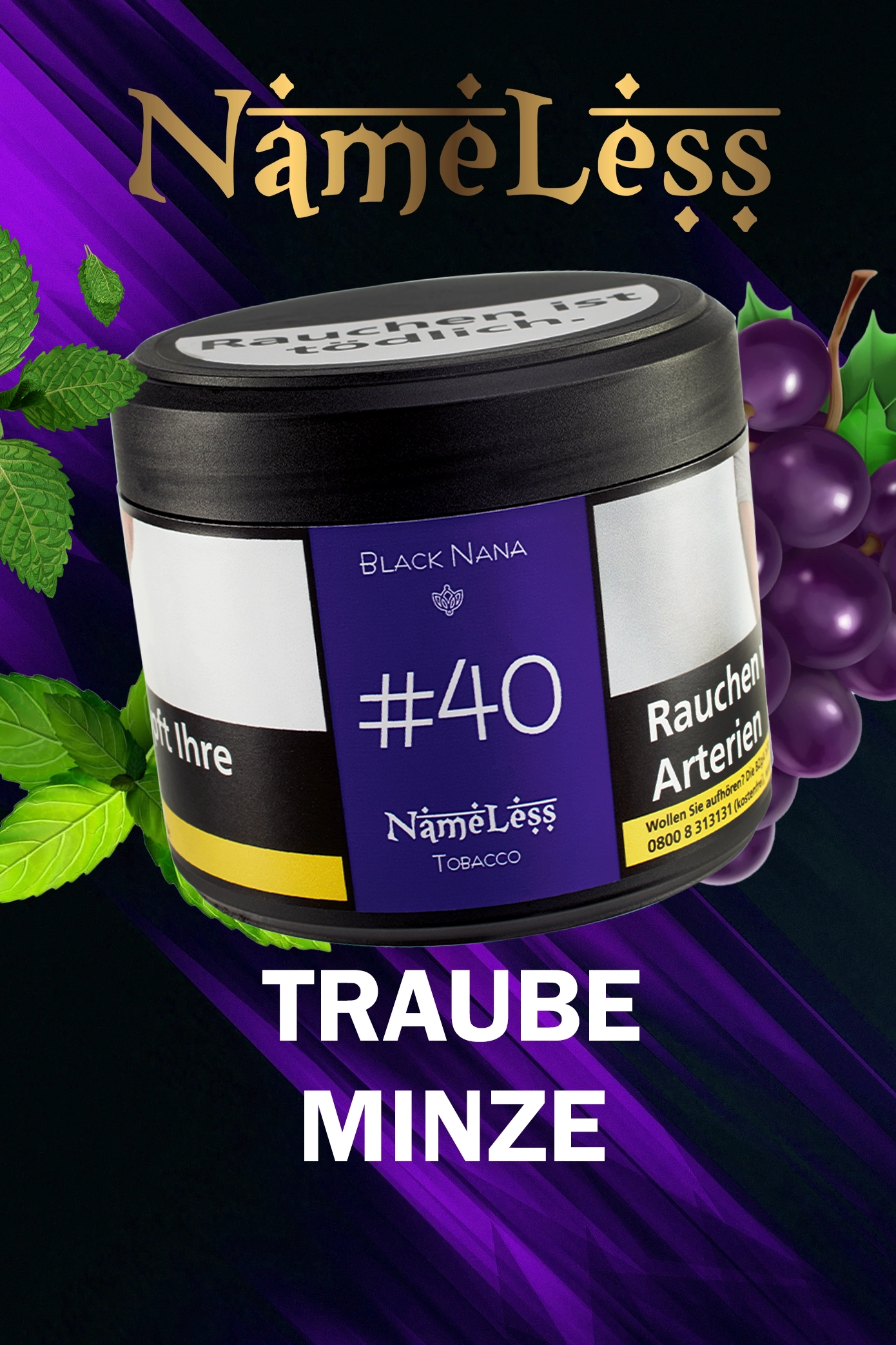 Nameless Tabak Black Nana 200g