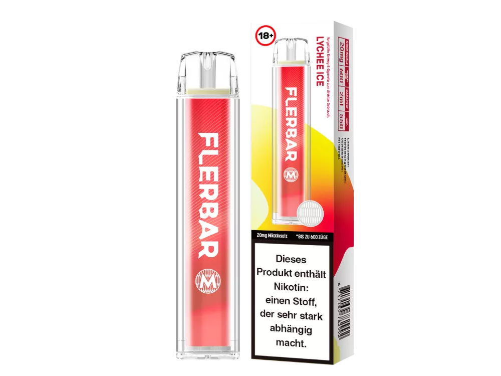 Flerbar M Einweg E-Zigarette Lychee Ice 20mg/ml