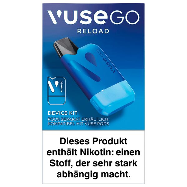 Vuse Akku Go Reload Blue 530mAh