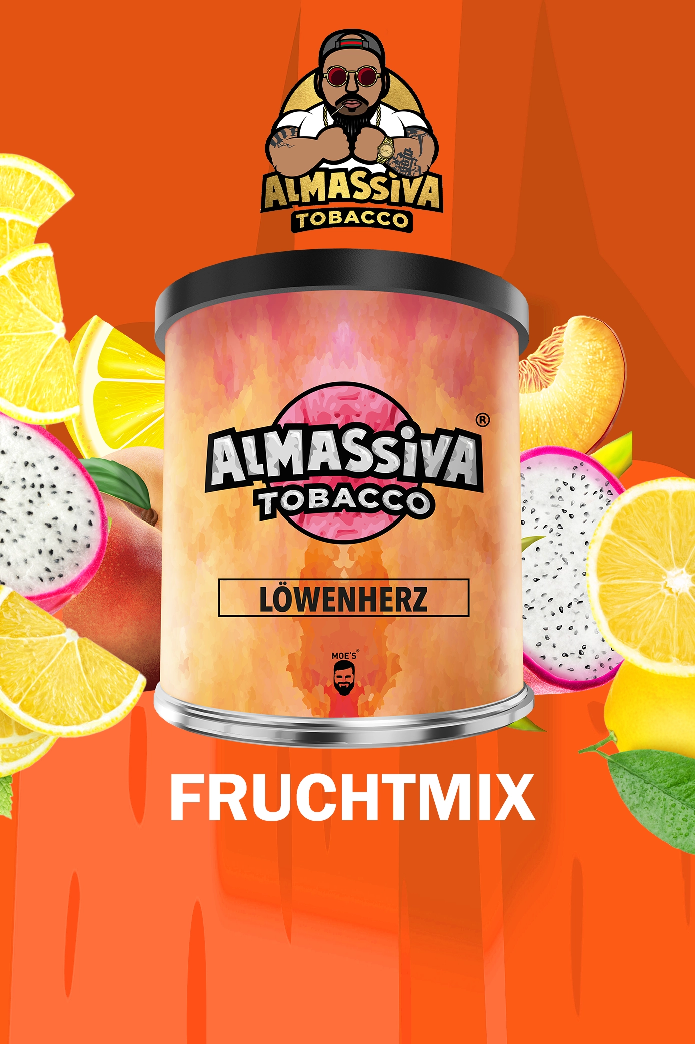 Al Massiva Tabak Löwenherz 200g