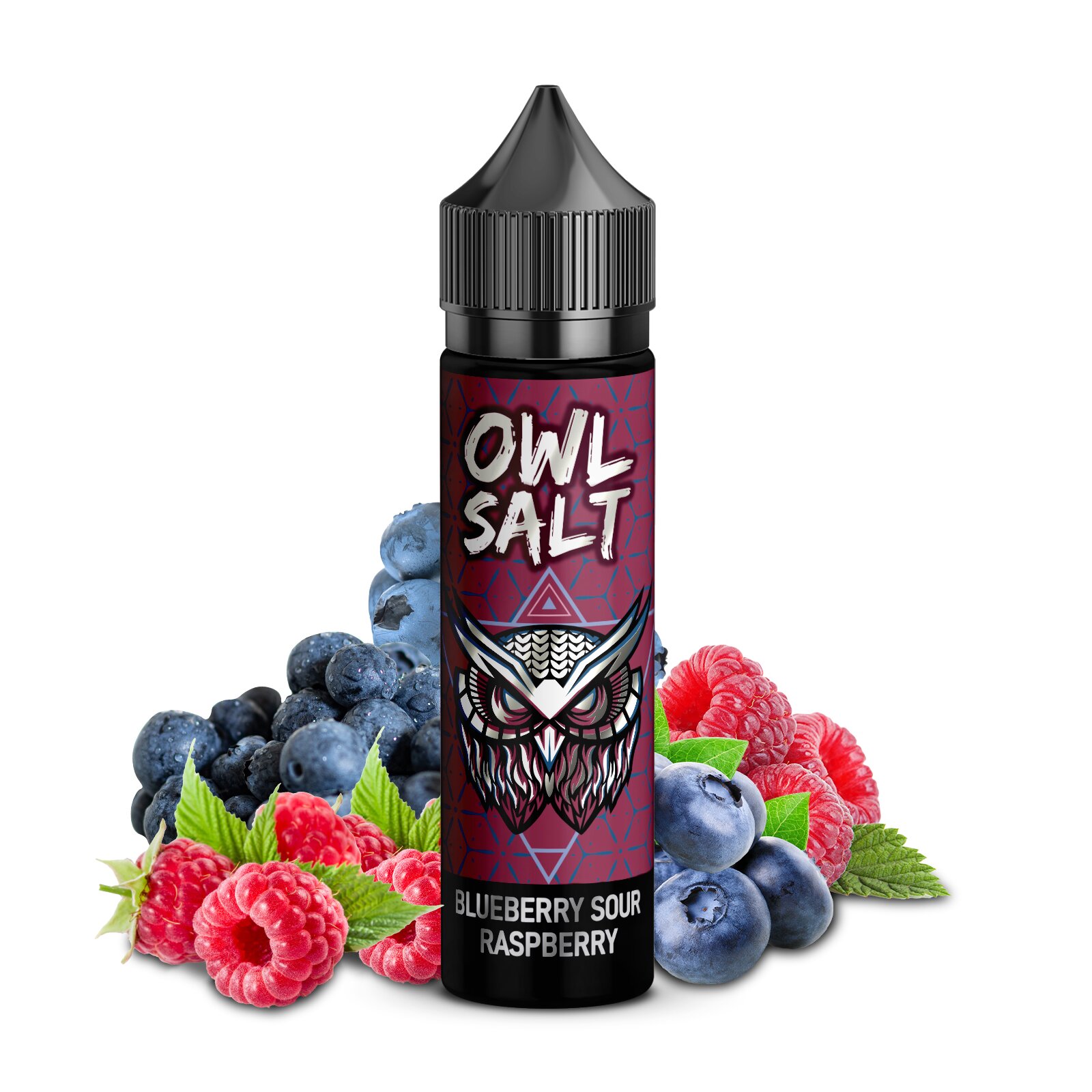 Owl Salt Aroma Blueberry Sour Raspberry 10ml (Longfill)