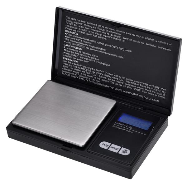 Champ High Digitalwaage Professional Line Scale 200g (0,01g Einteilung)