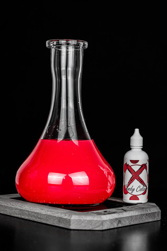 XSchischa Bowlfarbe Candy Colour 100ml Rot