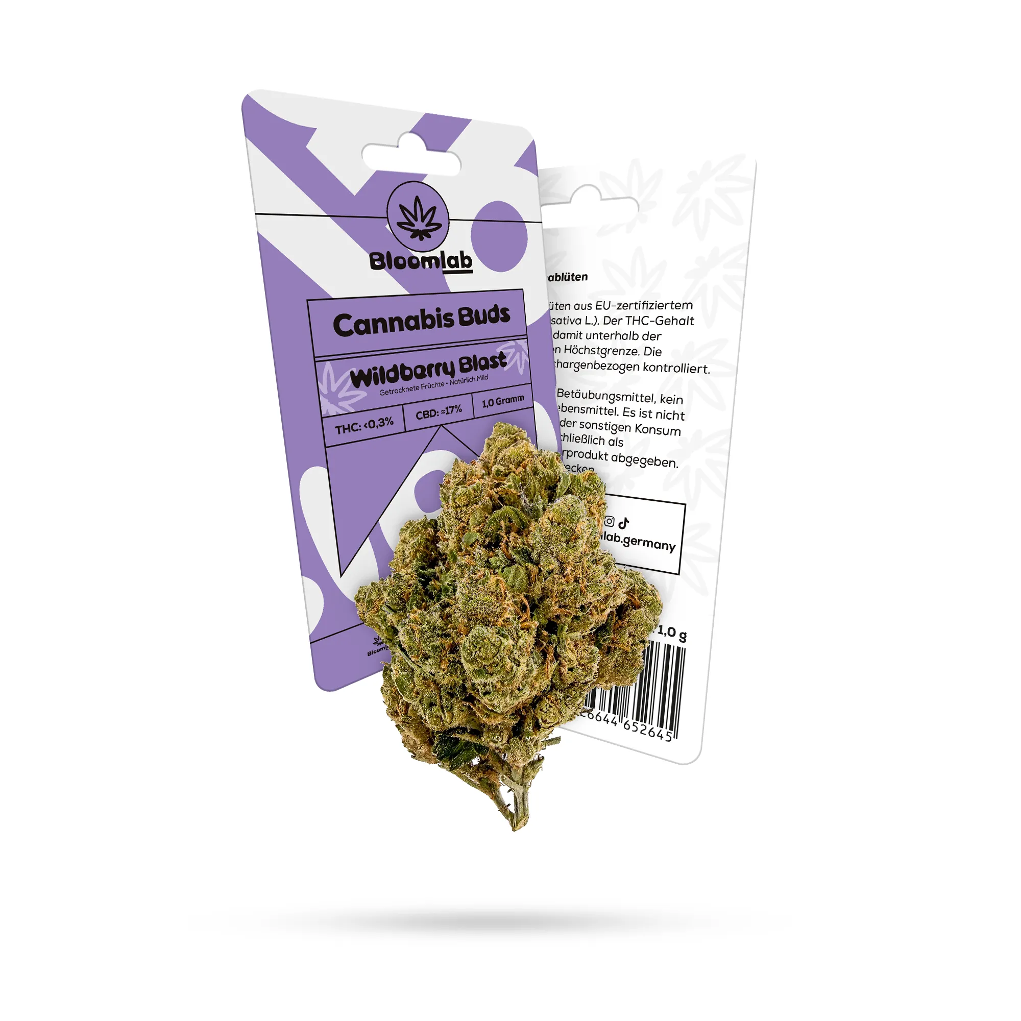 Bloomlab CBD Blüte Wildberry Blast