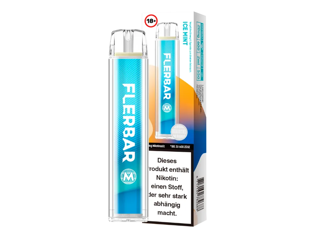 Flerbar M Einweg E-Zigarette 20mg/ml Ice Mint