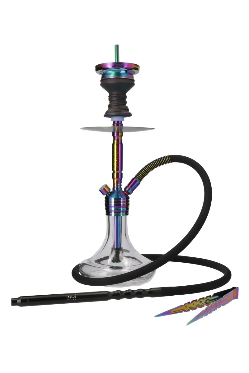 Invi Shisha Paradox V2 Edelstahl Rainbow Clear