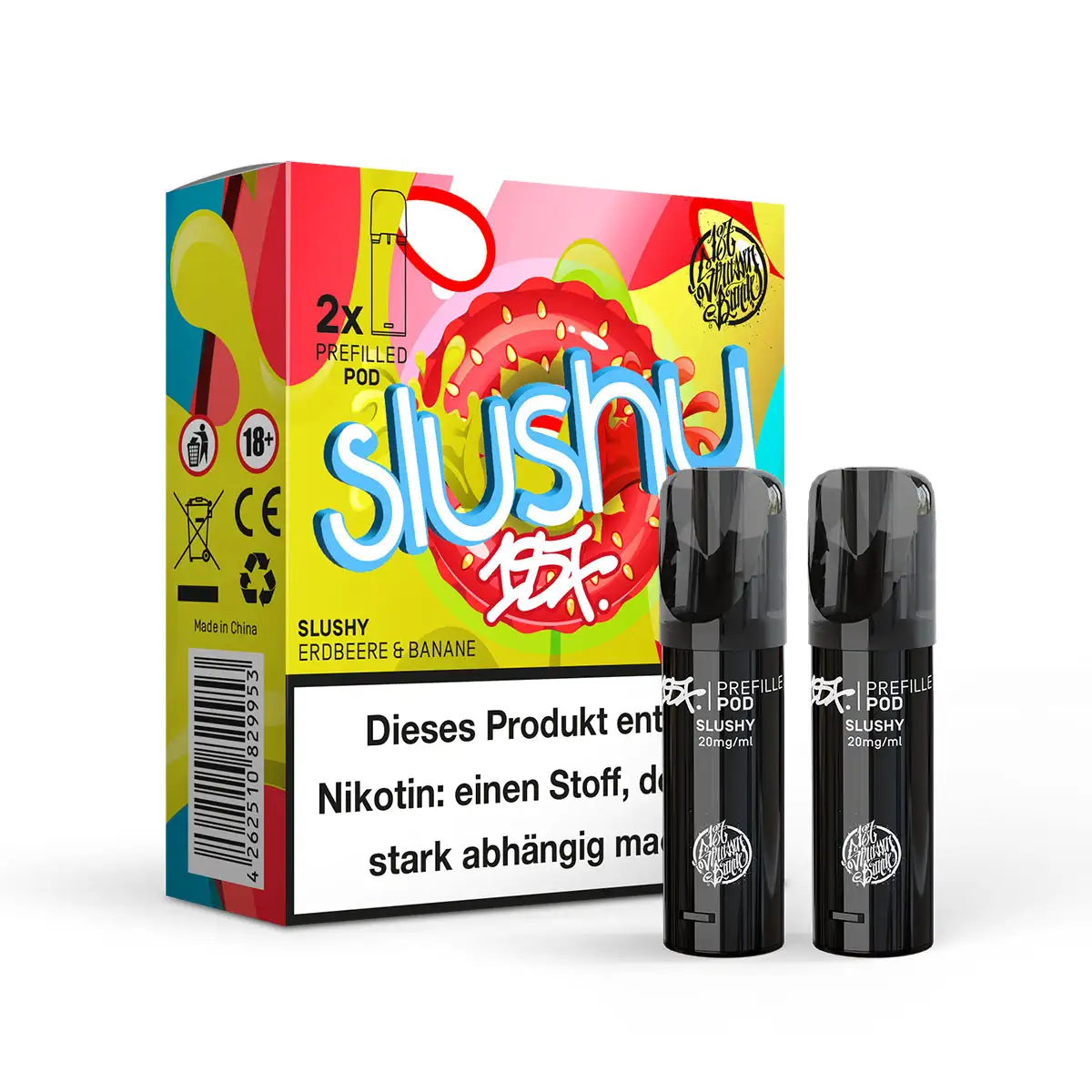 187 Strassenbande Prefilled Pod Slushy 20mg/ml (2 Stück pro Packung)