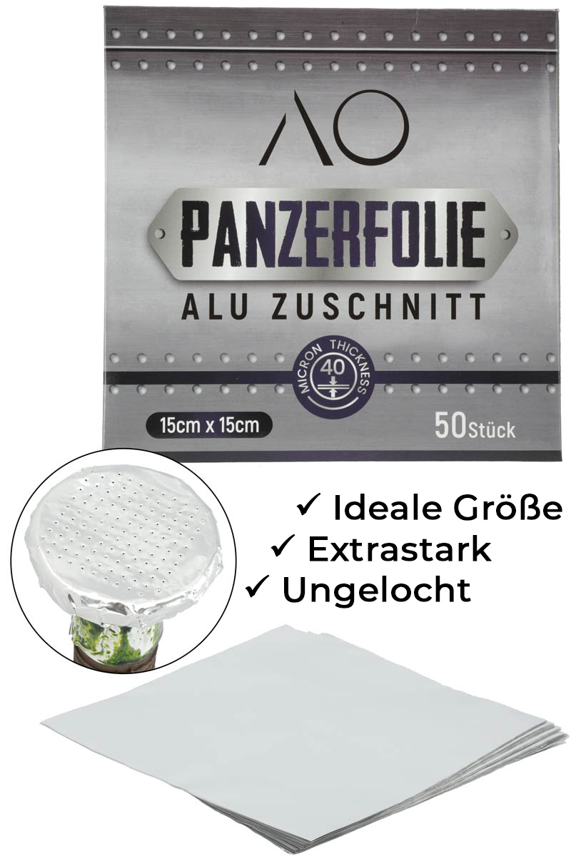 AO Panzeralu Zuschnitt 15 x 15cm