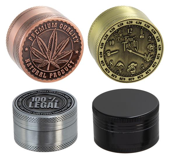 Faro Grinder Alu Embossed & Blanco 3-teilig 40mm