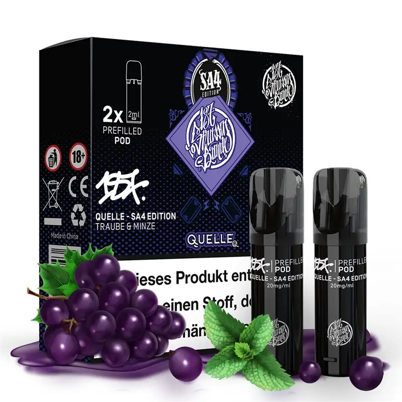187 Strassenbande Prefilled Pod Quelle SA4 Edition 20mg/ml (2 Stück pro Packung)