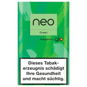 neo gloTM Tabaksticks Green
