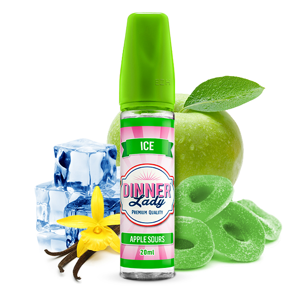 Dinner Lady Aroma Sweets Ice Apple Sours 20ml (Longfill)