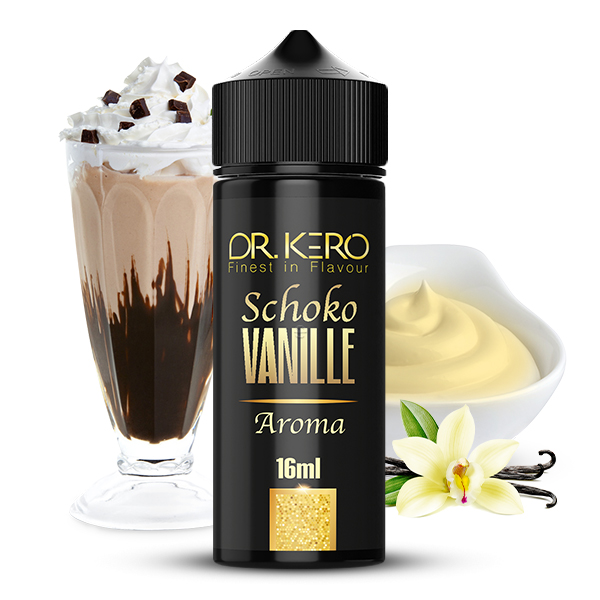 Dr. Kero Aroma Schoko Vanille 16ml (Longfill)