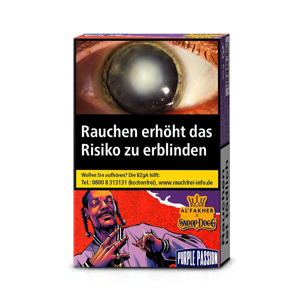 Al Fakher x Snoop Dogg Tabak Purple Passion 25g