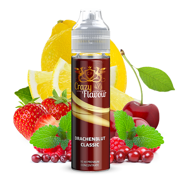 Crazy Flavour Aroma Drachenblut Classic 10ml (Longfill)