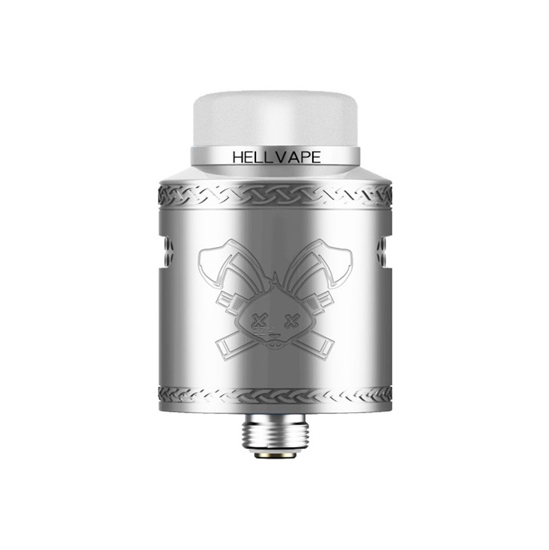 HellVape Clearomizer Dead Rabbit RDA Set silber