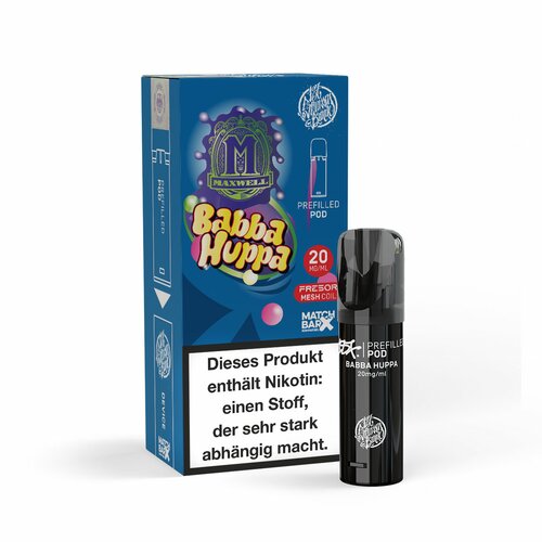 187 Strassenbande Prefilled Pod 20mg/ml Babba Huppa