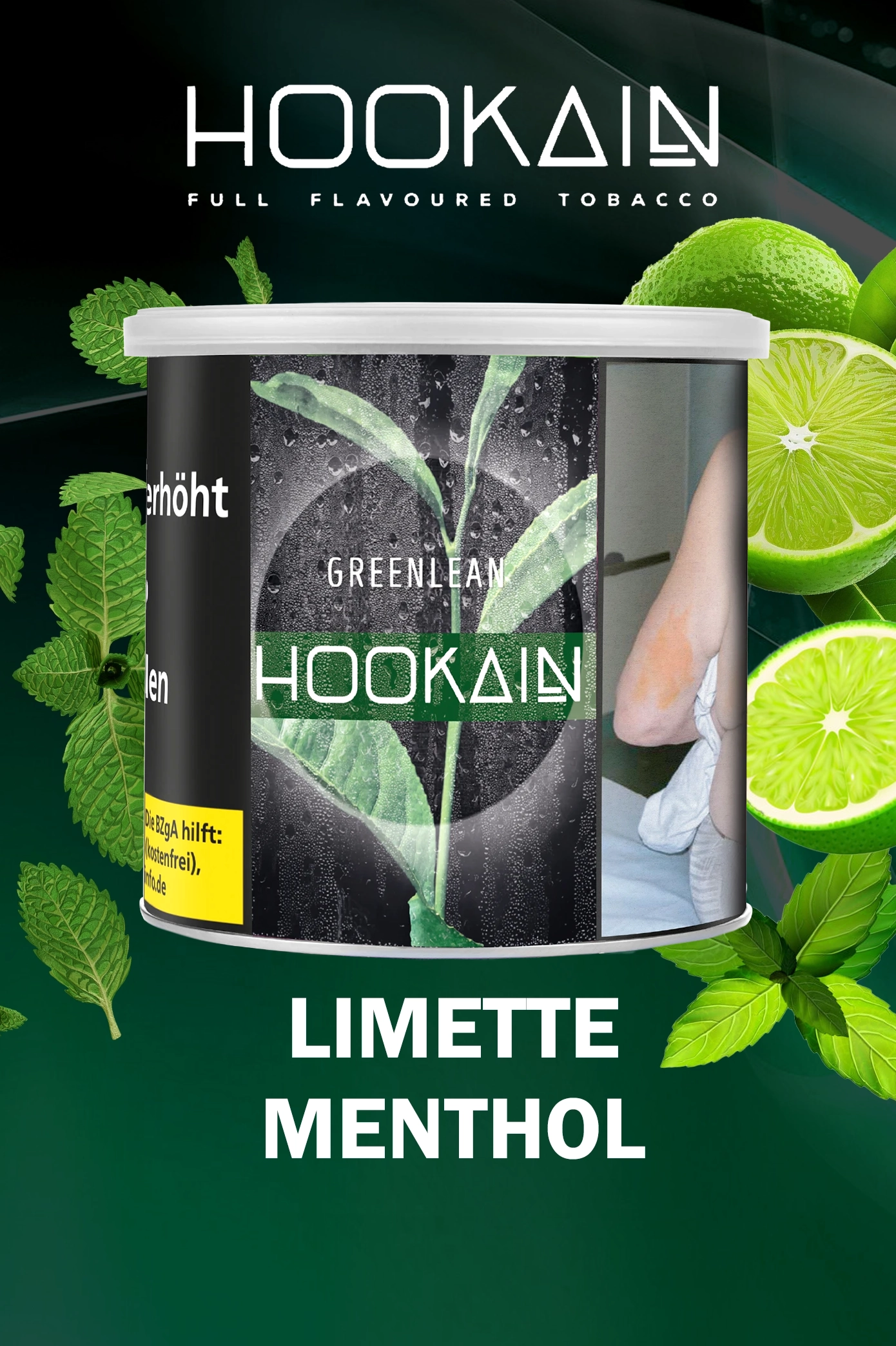 Hookain Tabak Green Lean 200g