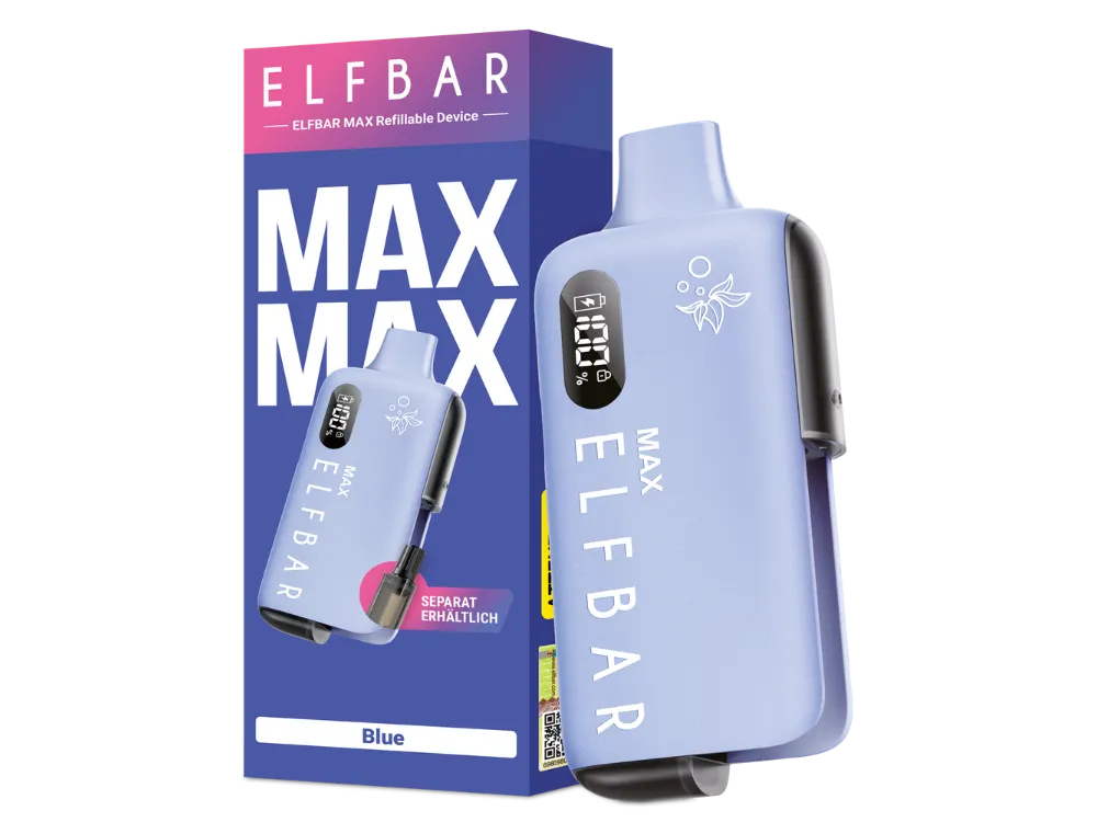 Elfbar E-Zigarette Max Kit Blau