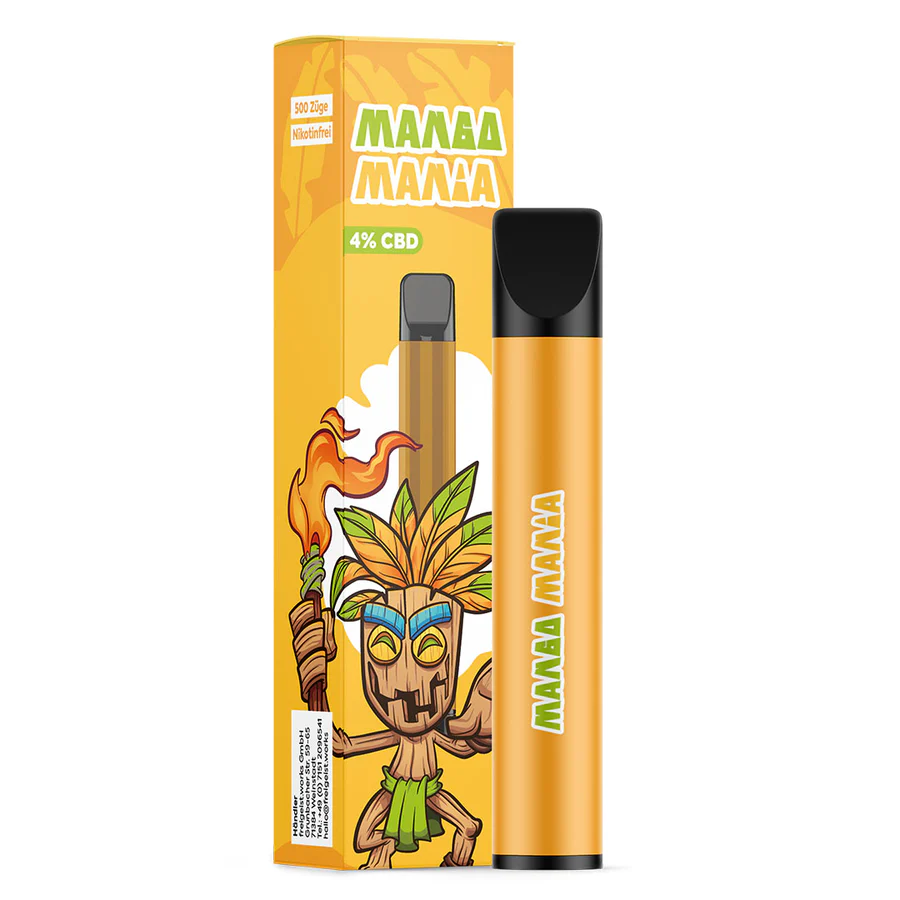 Freigeist CBD Einweg E-Zigarette Mango Mania 4%