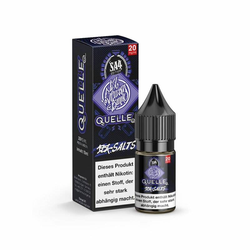 187 Salts Nikotinsalz Liquid Quelle 20mg/ml 10ml