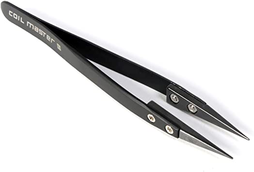 Coil Master Keramik-Pinzette schwarz