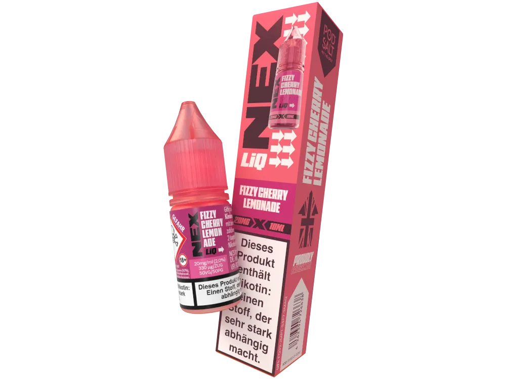 Pod Salt Nikotinsalz Liquid NexLiq Fizzy Cherry Lemonade 20mg/ml