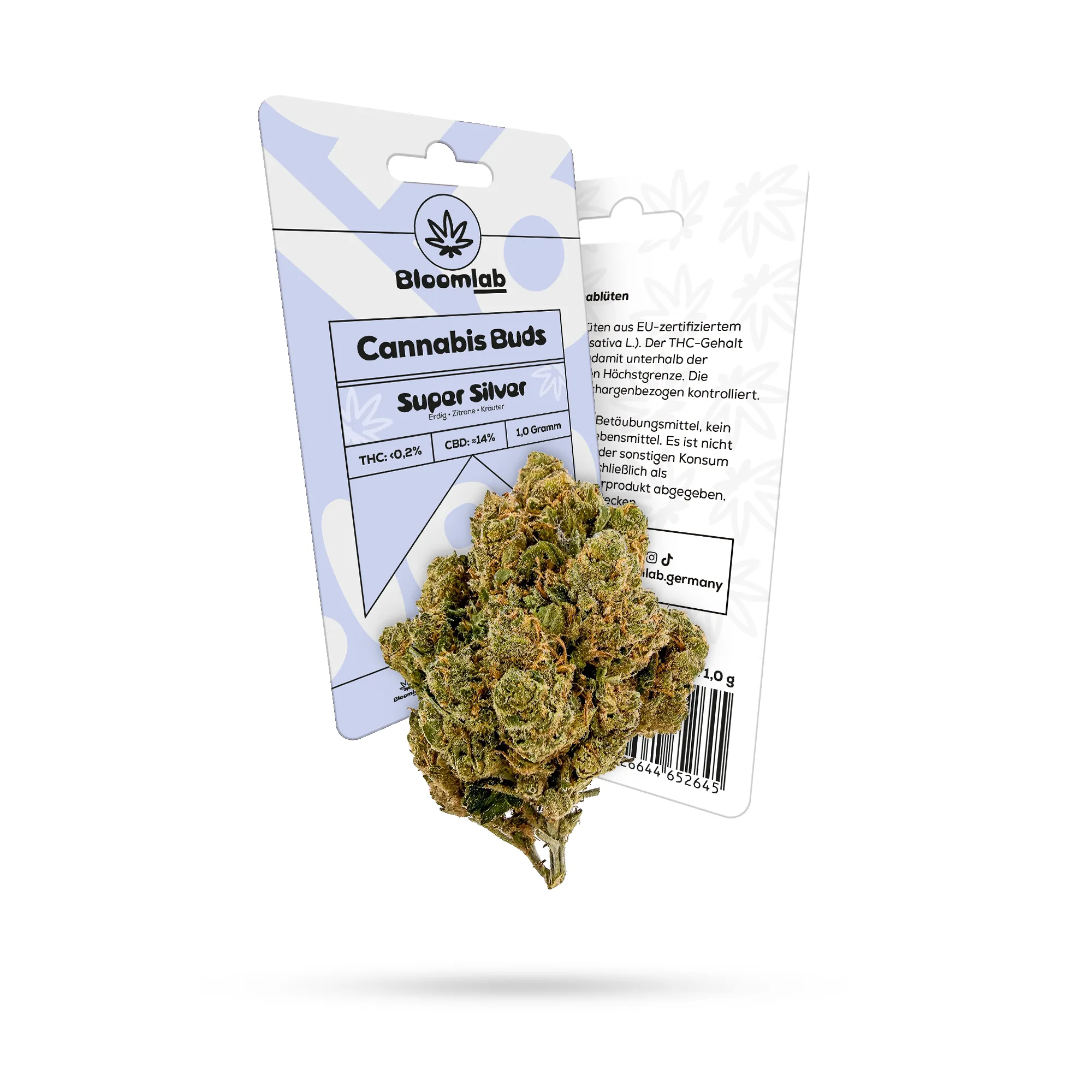Bloomlab CBD Blüte Super Silver