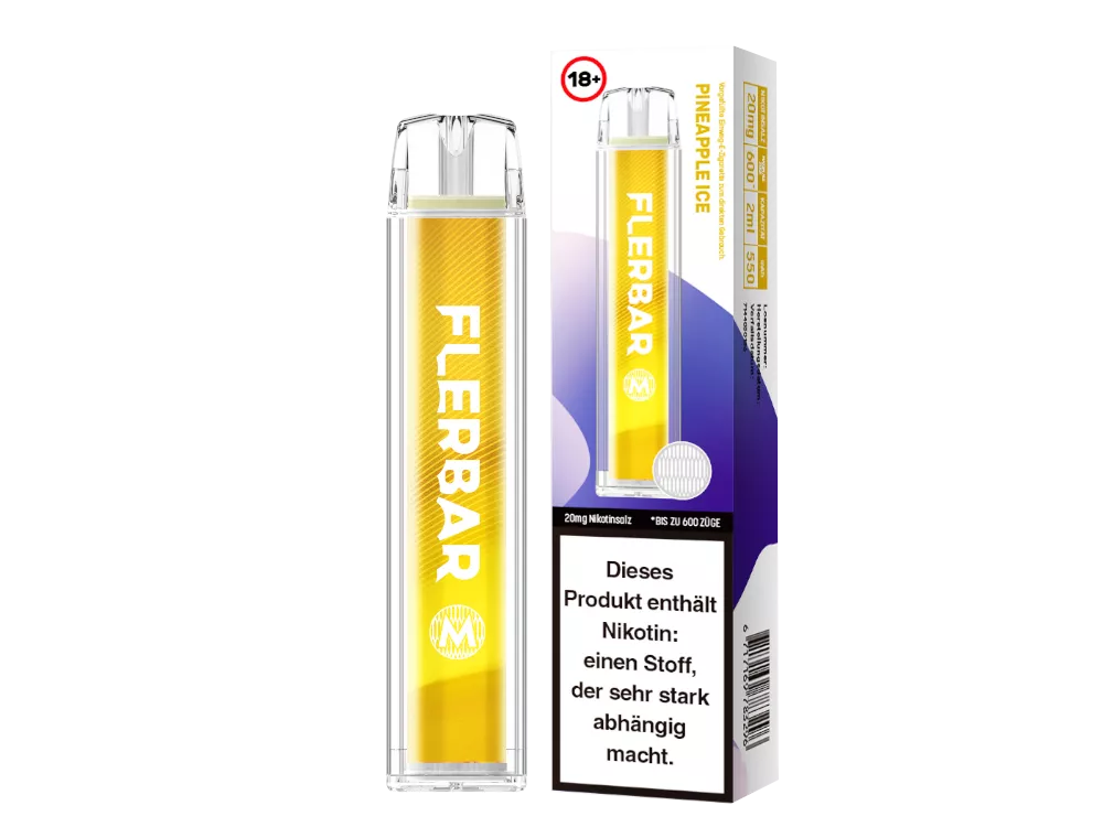 Flerbar M Einweg E-Zigarette 20mg/ml Pineapple Ice