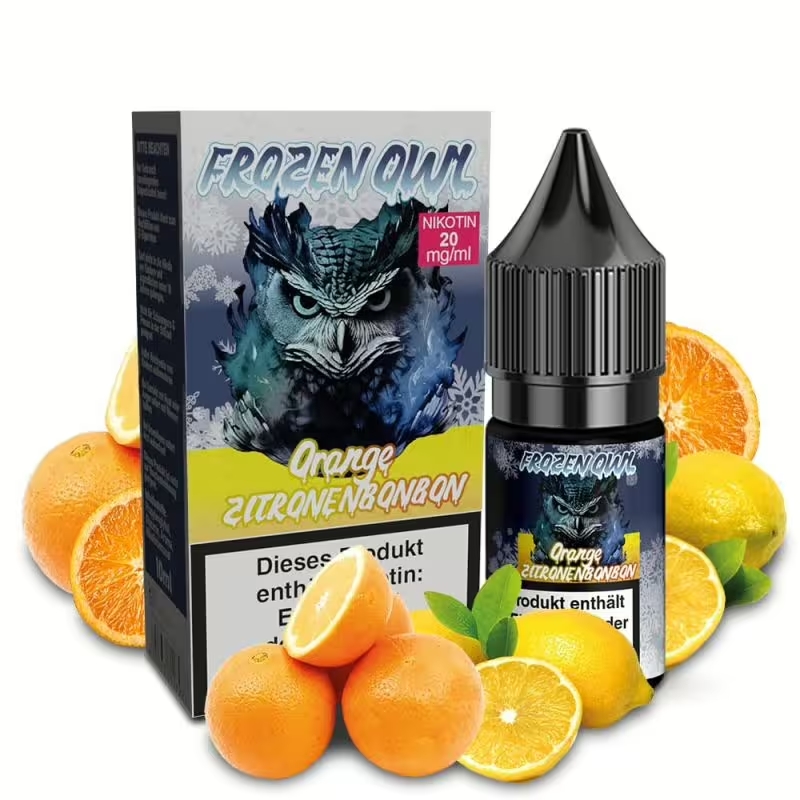 Frozen Owl Nikotinsalz Liquid Orange Zitronenbonbon 20mg/ml 10ml