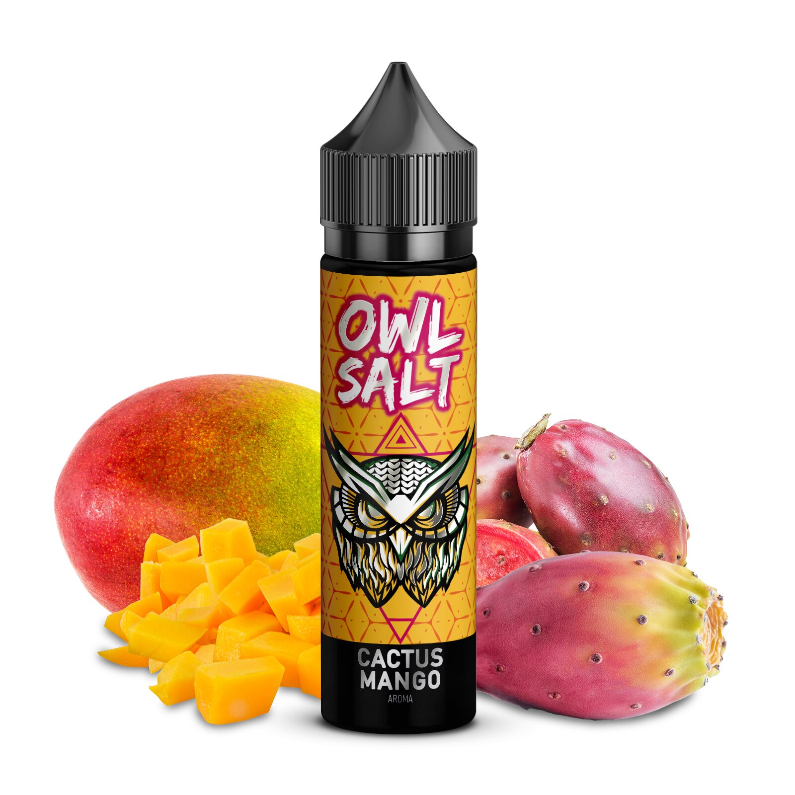 Owl Salt Aroma Cactus Mango 10ml (Longfill)
