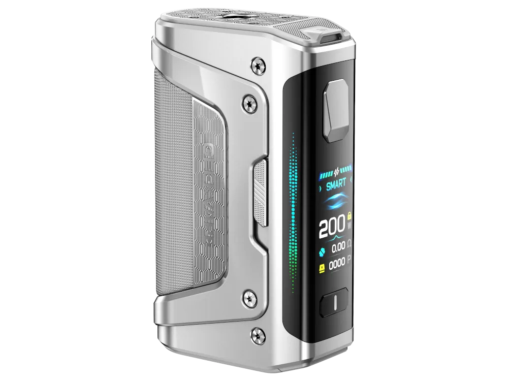 Geek Vape Akkuträger Aegis Legend 5 200 Watt Silber