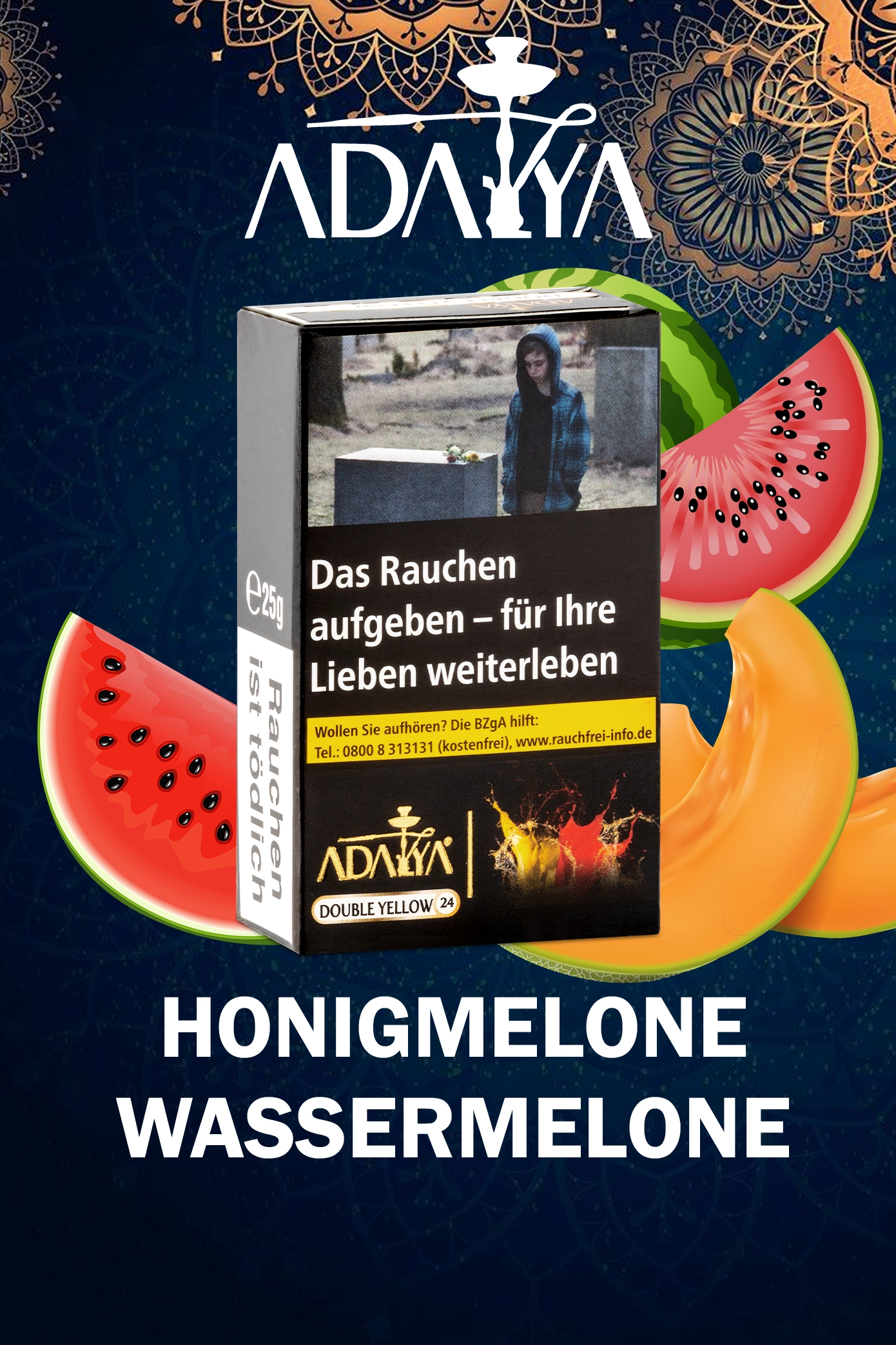 Adalya Tabak 25g Double Yellow