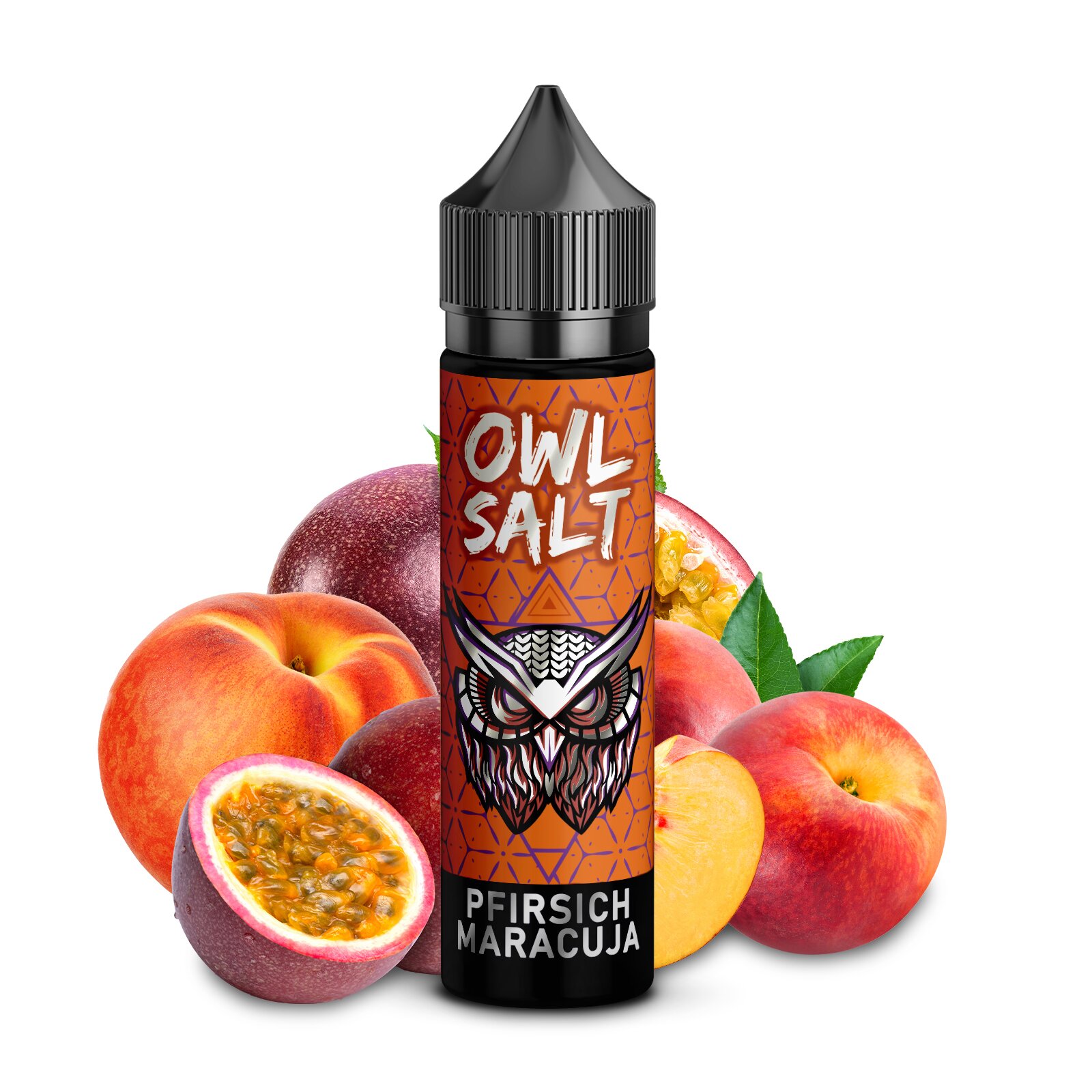 Owl Salt Aroma Pfirsich Maracuja 10ml (Longfill)