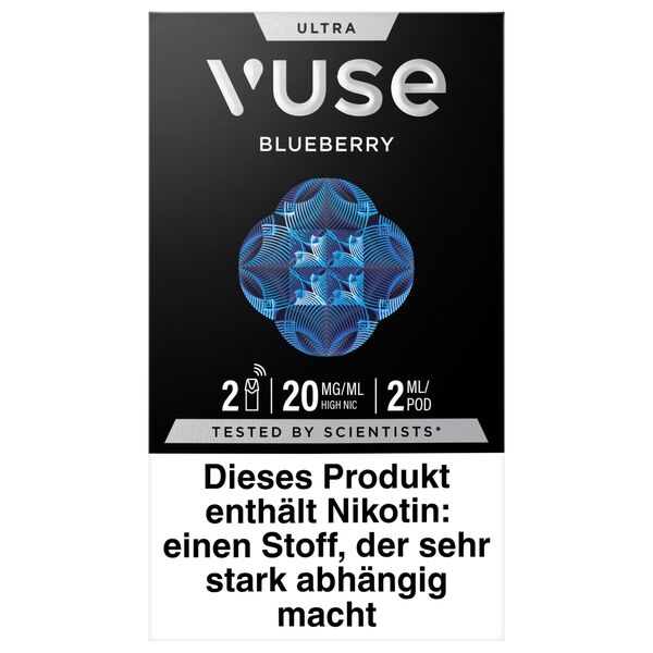 Vuse Prefilled Pod Ultra (2 Stück Pro Packung) Blueberry