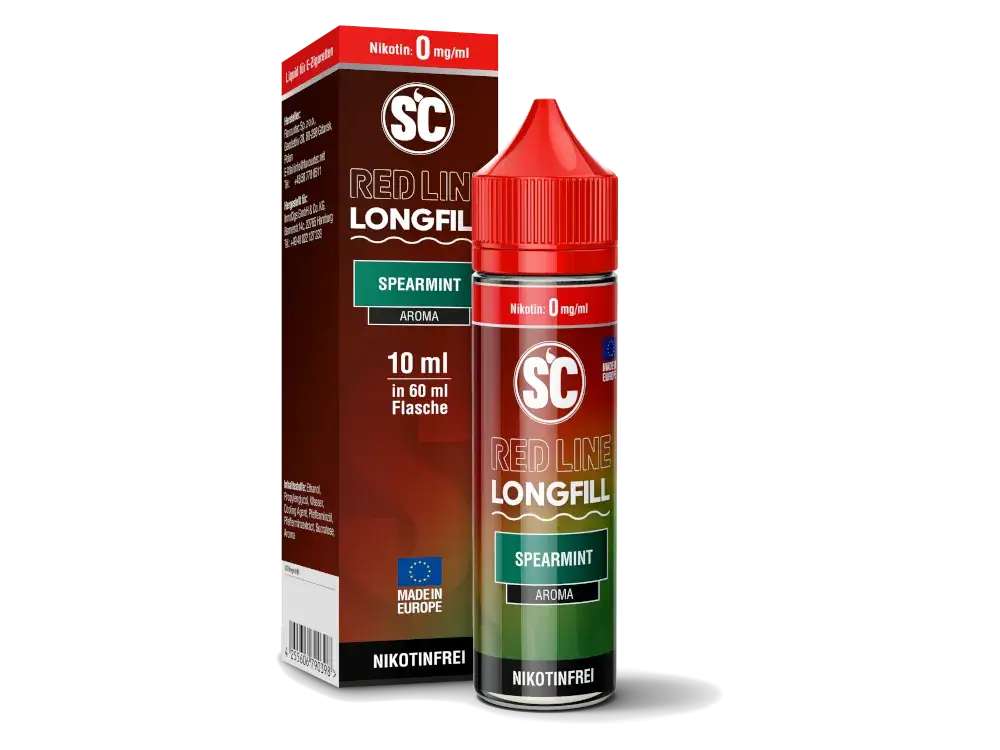 SC Aroma Red Line Spearmint 10ml (Longfill)