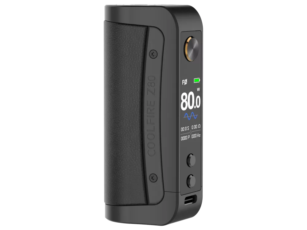 Innokin Akkuträger Coolfire Z80 80 Watt Leder Schwarz