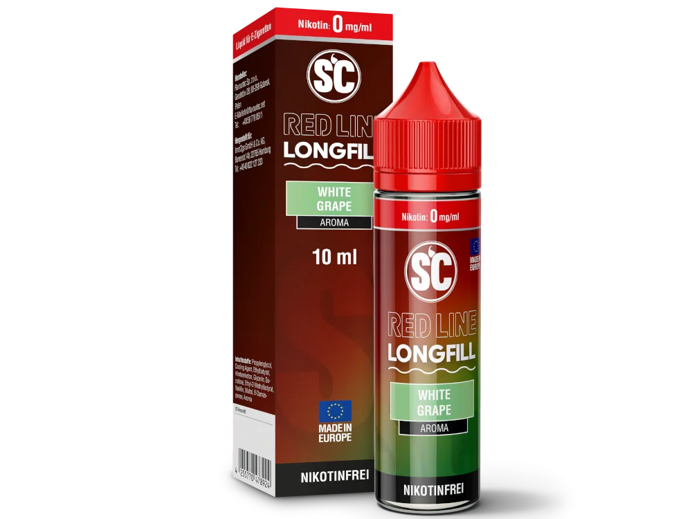 SC Aroma Red Line White Grape 10ml (Longfill)