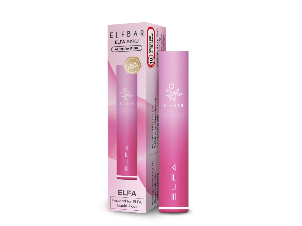 Elfbar Elfa Akku 500 mAh Aurora Pink