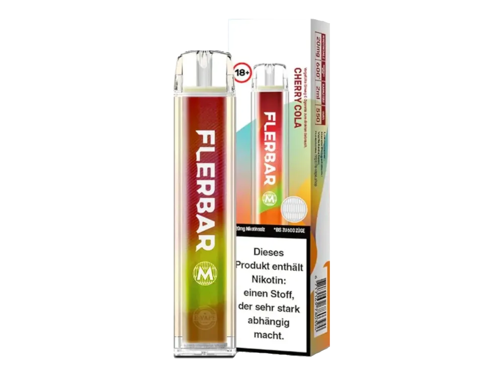 Flerbar M Einweg E-Zigarette 20mg/ml Cherry Cola
