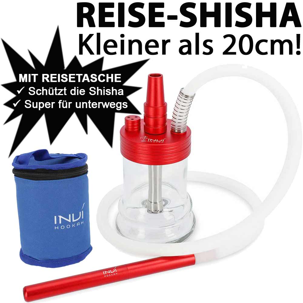 Invi Shisha Nano Alu Rot