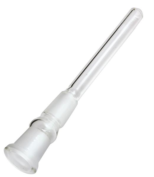 Glas Chillum ohne Kopf 10cm (18/8 Schliff)