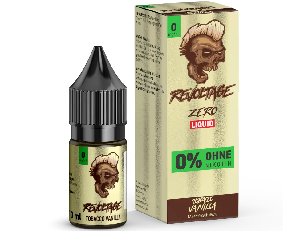 Revoltage Hybrid Nikotinsalz Liquid Tobacco Vanilla 0mg/ml 10ml